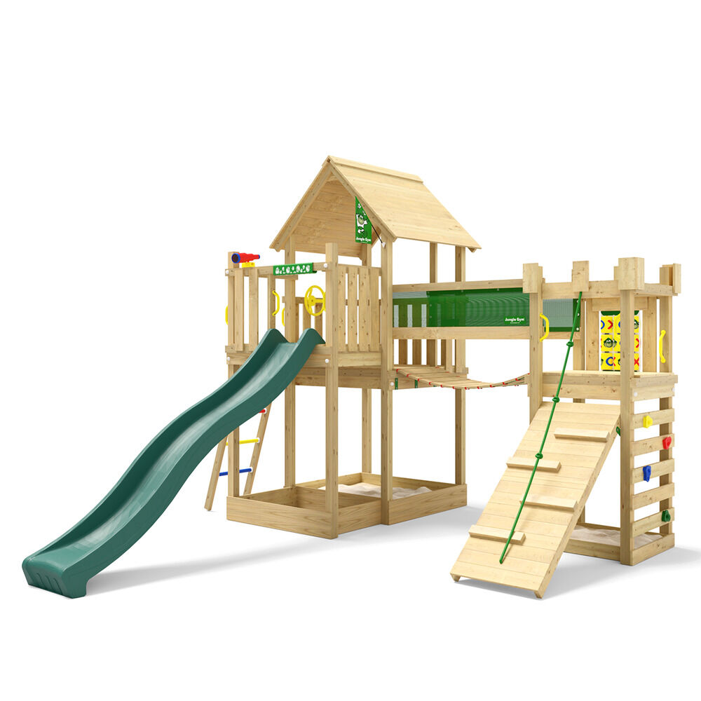Jungle Gym Jessheim Douglas - Speeltoestel - Donker groen
