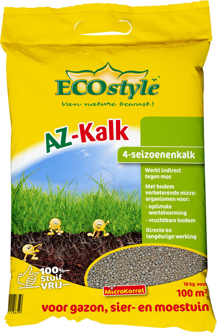 ECOstyle Gazon AZ-Kalk - 4-seizoenenkalk - 10 kg