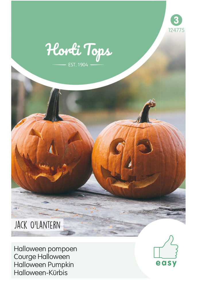 Hortitops Pompoenen Cucurbita pepo Jack O'Lantern (Cucurbita Pepo) - Kalebas/Pompoen Hortitops Pompoenen Cucurbita pepo Jack O'Lantern (Cucurbita Pepo) - Kalebas/Pompoen