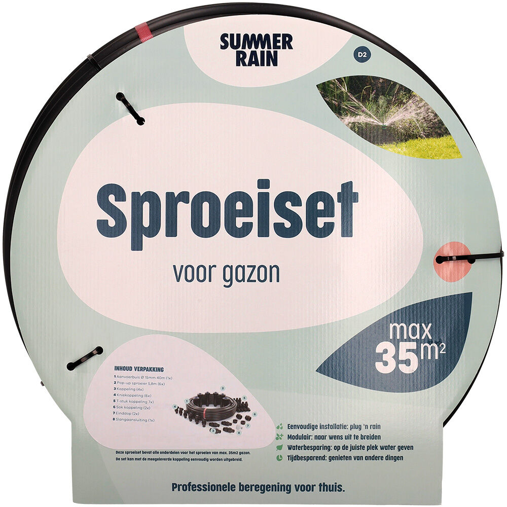 SummerRain Gazon - Sproeiset - 35m² SummerRain Gazon - Sproeiset - 35m²