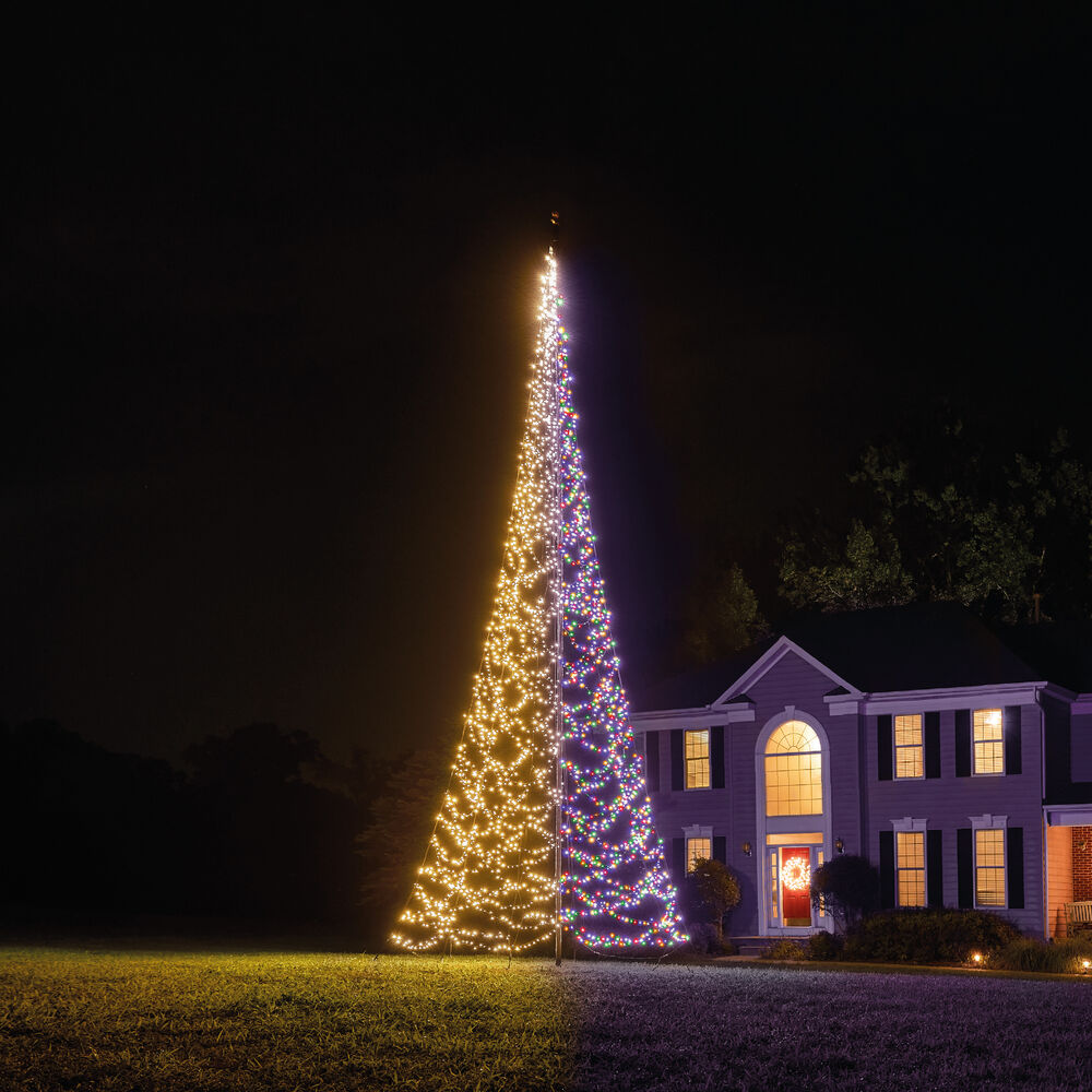 Fairybell Luminous Switch - Vlaggenmast kerstboom - 3000 - Multicolor