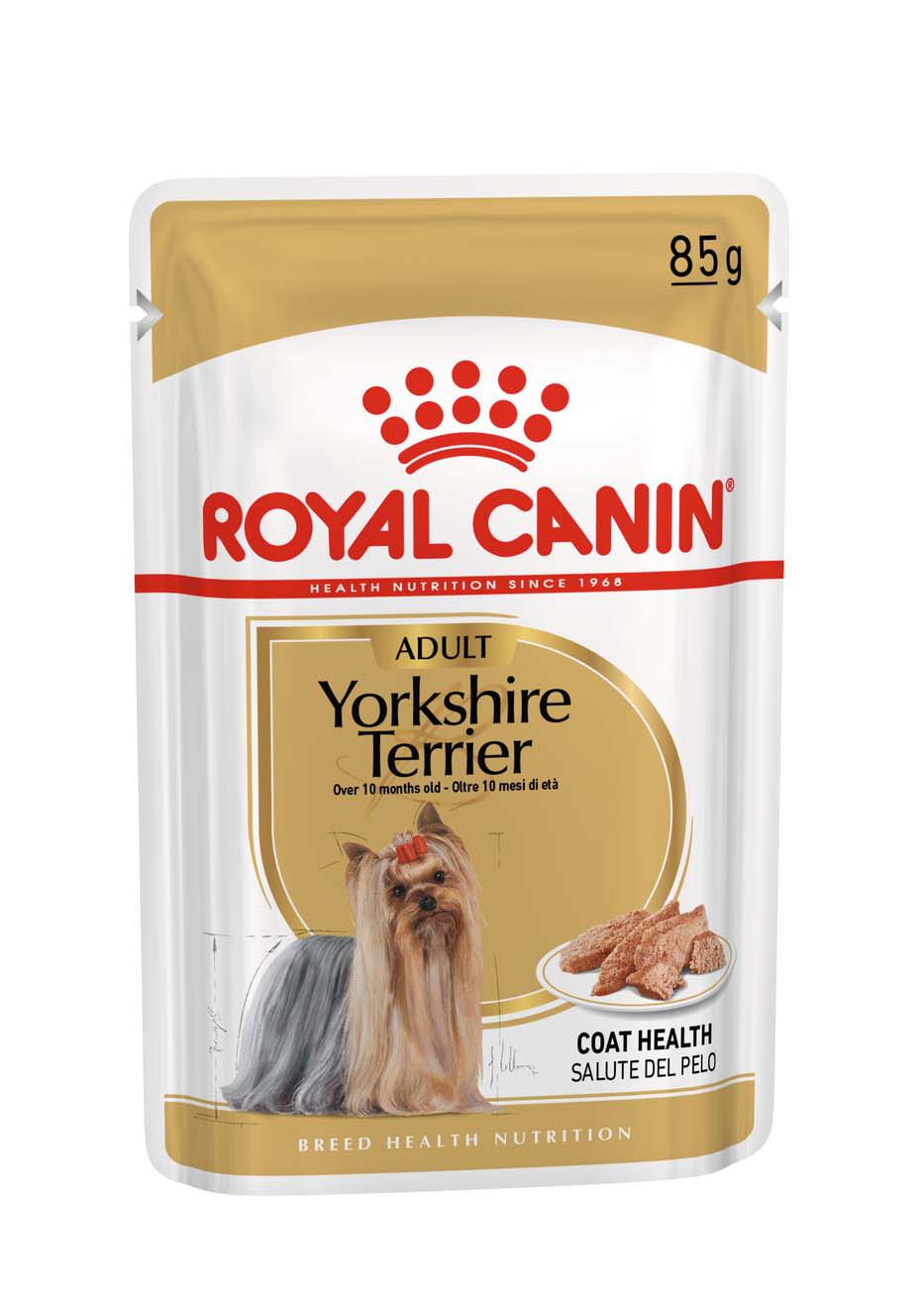 Royal Canin Yorkshire Terrier Adult Pouch - Hondenvoer Royal Canin Yorkshire Terrier Adult Pouch - Hondenvoer