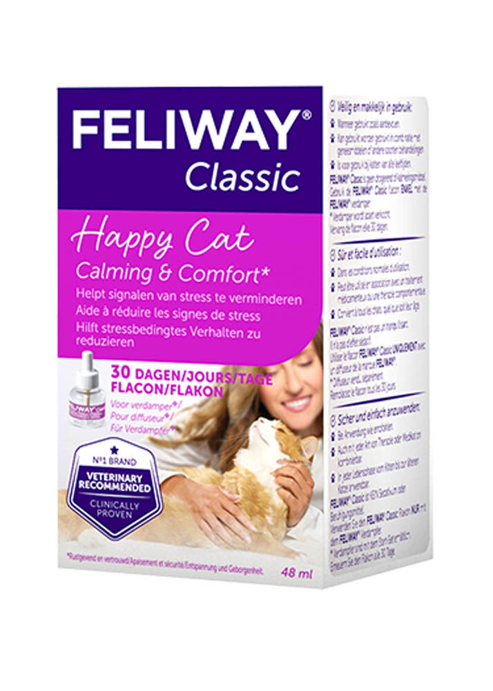 Feliway Classic navulling Tripack - Anti Stress