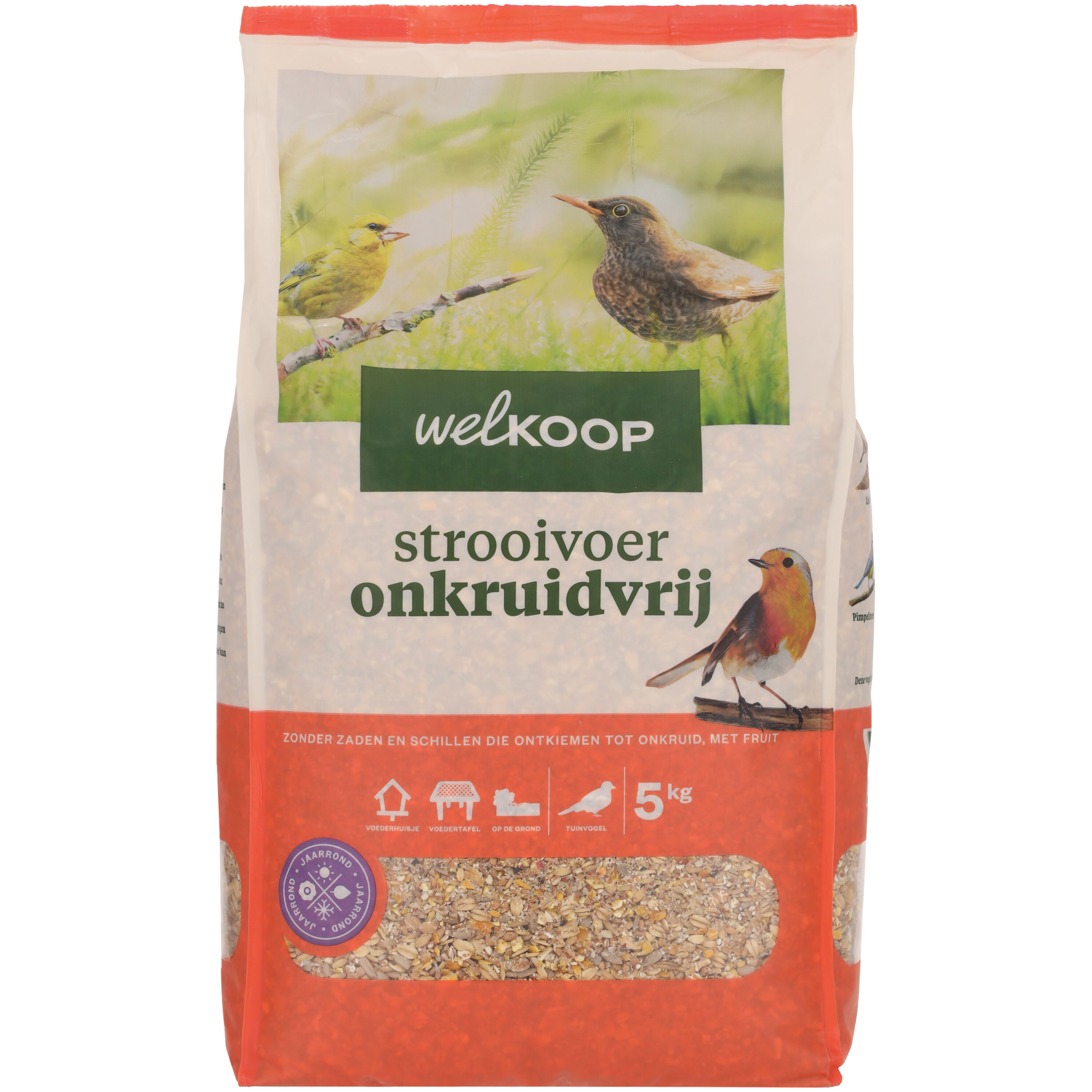 Welkoop - Strooivoer met Fruit - Onkruidvrij - Tuinvogelvoer - 5 - Onkruidvrij Welkoop - Strooivoer met Fruit - Onkruidvrij - Tuinvogelvoer - 5 - Onkruidvrij