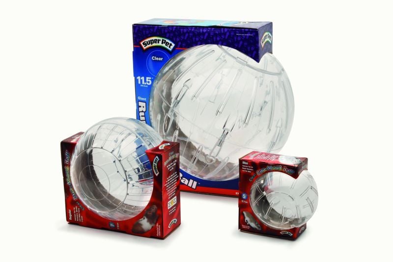 Beeztees Hamsterbal  Premium - Transparant - 14x14x13 cm