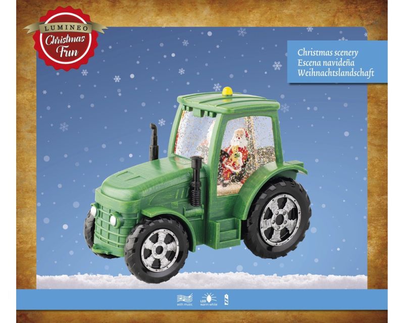 Lumineo LED Trekker - Waterspinner - 1 - Groen - Warm wit