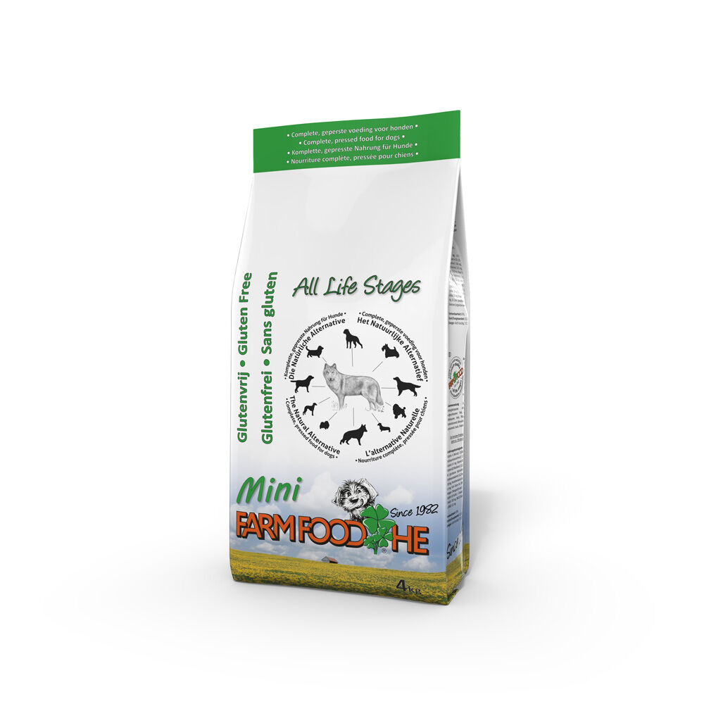 Farm Food HE Glutenvrij Mini - Hondenvoer - 4.00 - Onbekend