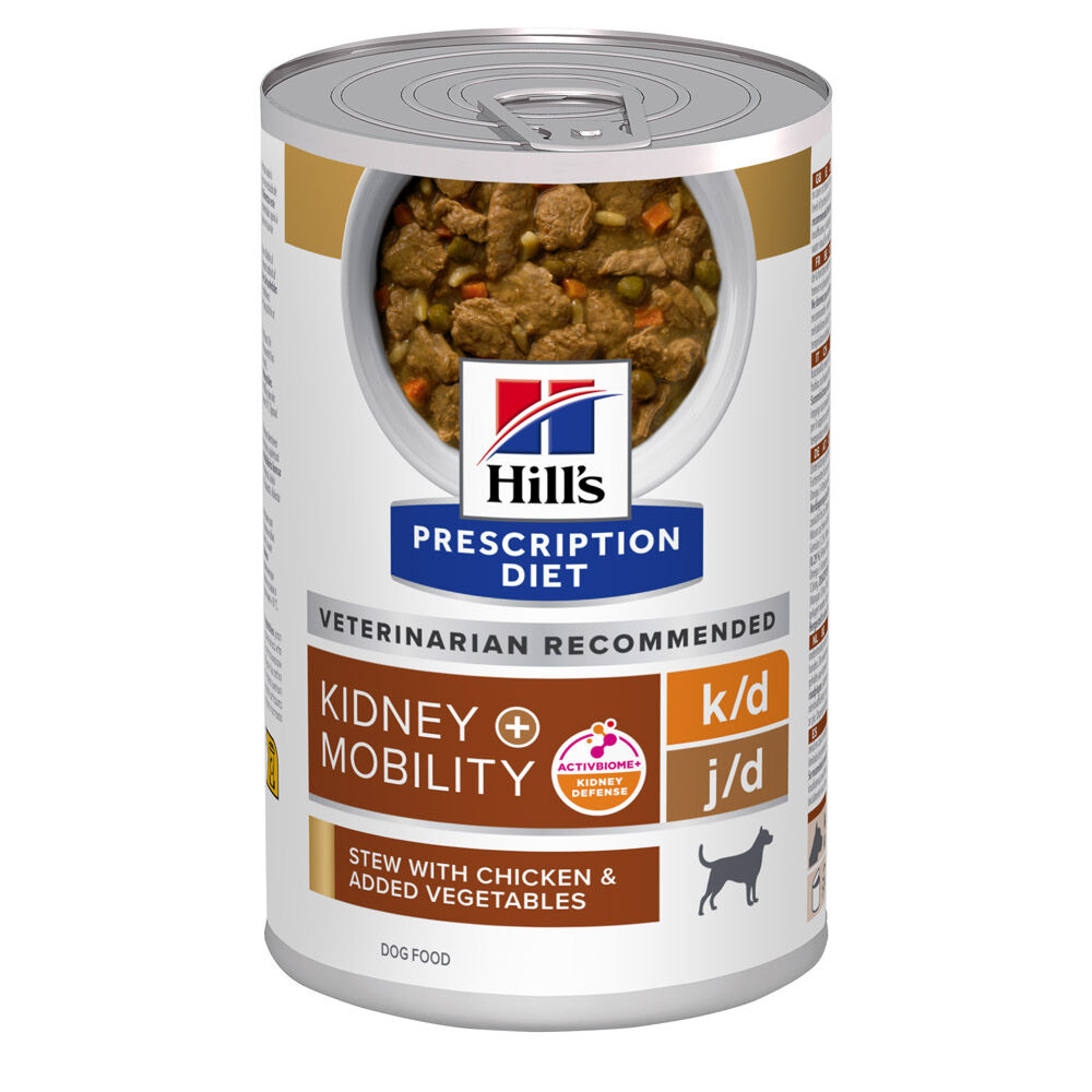 Hill's Prescription Diet k/d + Mobility - Hondenvoer veterinair - 370 - kip Hill's Prescription Diet k/d + Mobility - Hondenvoer veterinair - 370 - kip