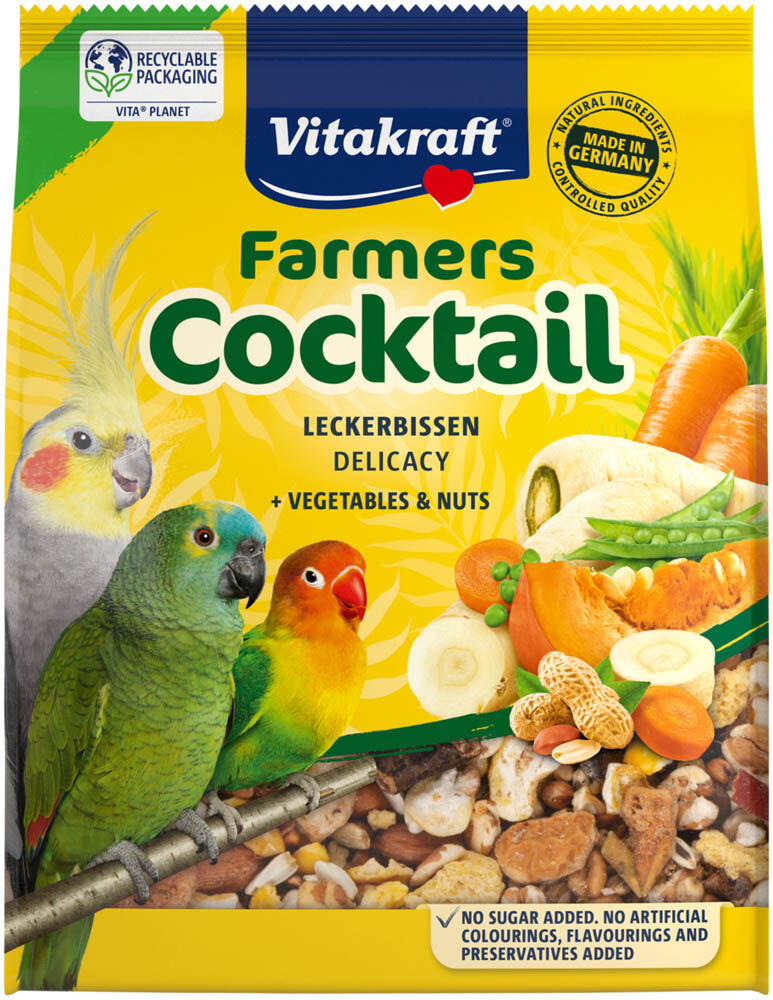 Vitakraft Papegaai  Parkiet - Vogelvoer -  Aanvullende voeding Vitakraft Papegaai  Parkiet - Vogelvoer -  Aanvullende voeding