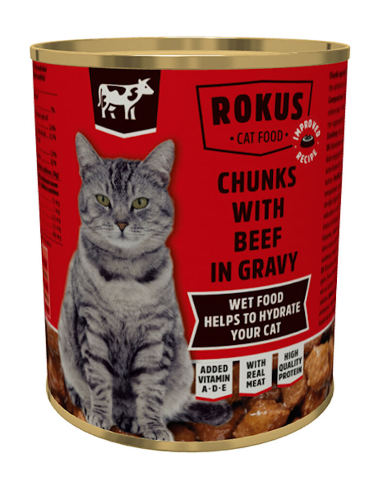 Rokus Adult - Kattenvoer - 810 - rund