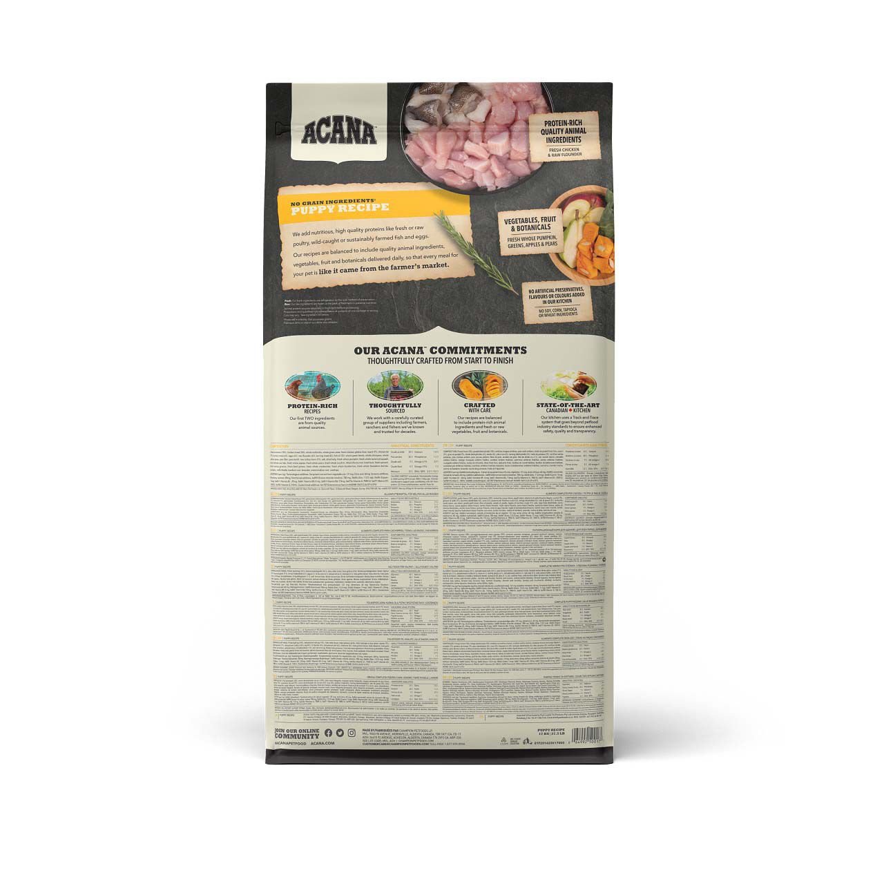Acana Dog recipe Puppy - Hondenvoer - Gevogelte - 17 kg