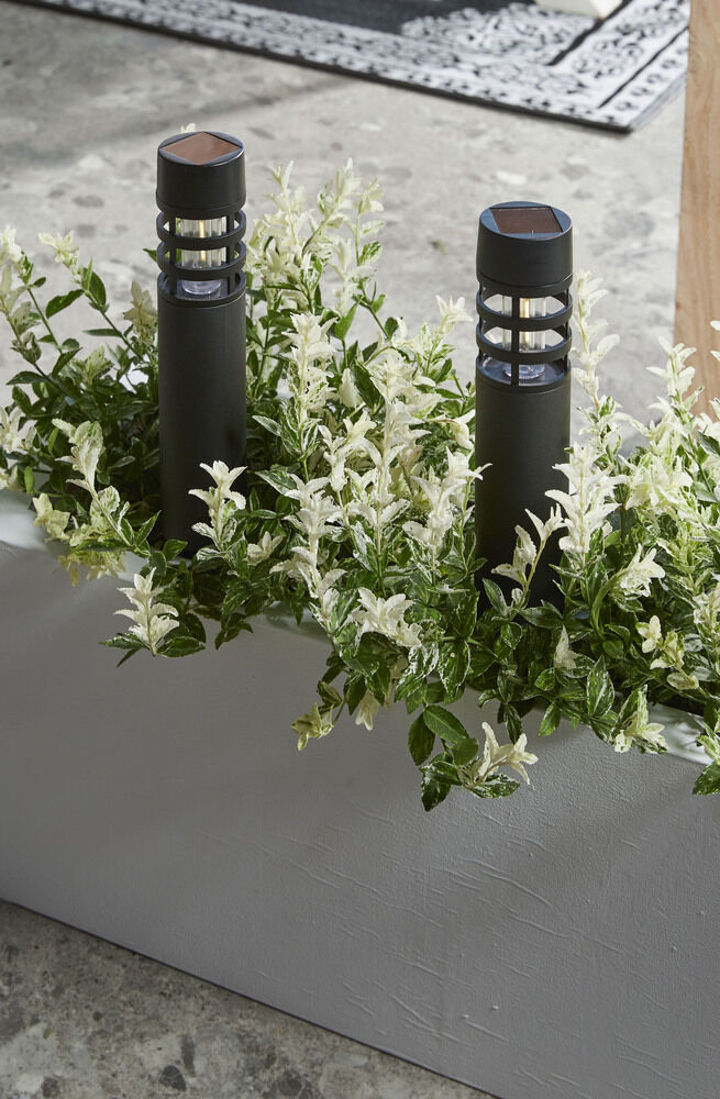 Luxform Tuinsteker Montelimar - Solar tuinverlichting - Warm wit