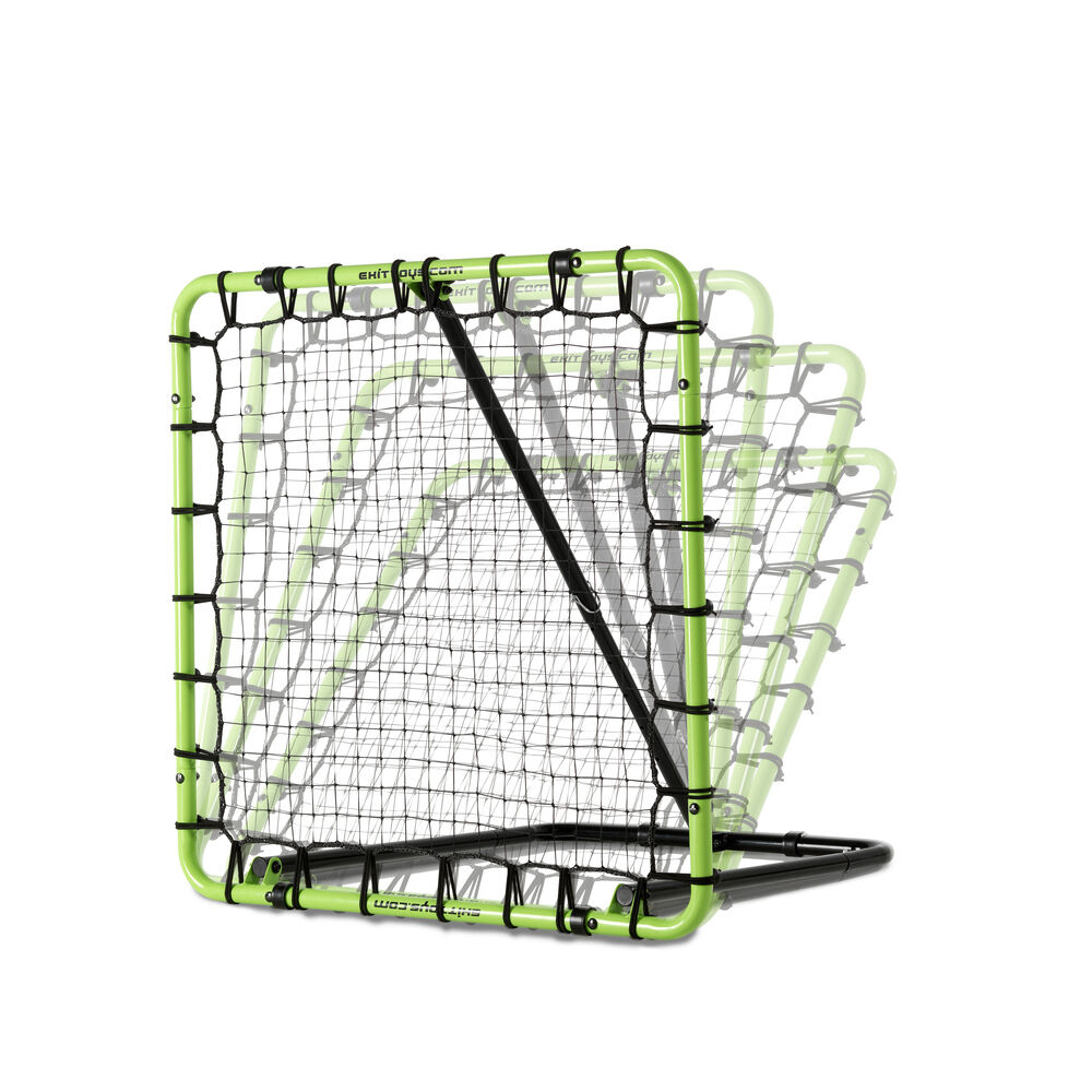 EXIT Tempo Rebound 1000 - Voetbalgoal - Groen/zwart - 100x100x87 cm