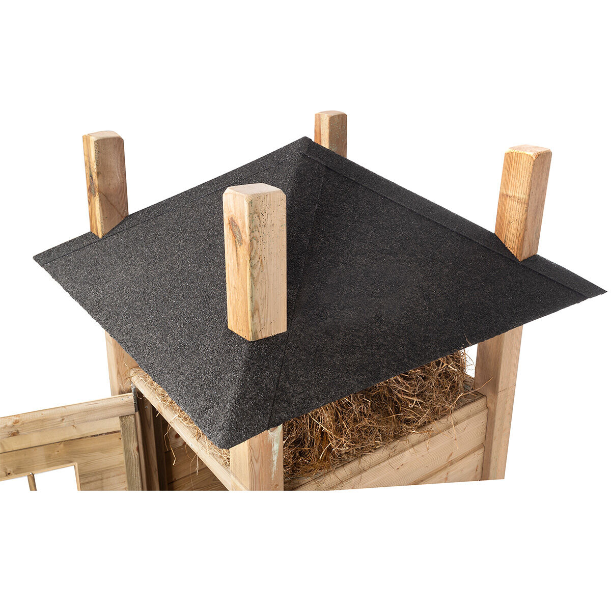 Glorenza Hooiberg Klaas - Konijnenhok - Bruin - 190x110x110 cm