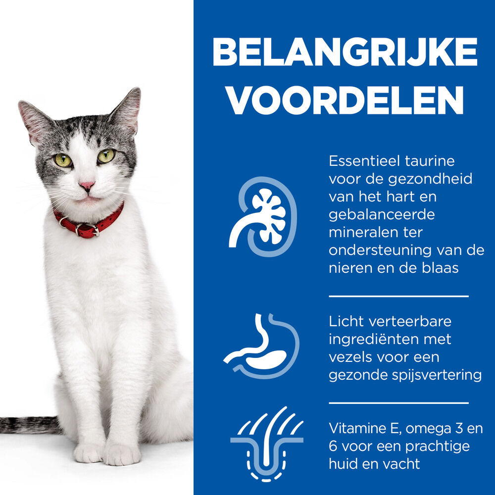 Hill's Science Plan Senior - Kattenvoer - Kip - 3 kg
