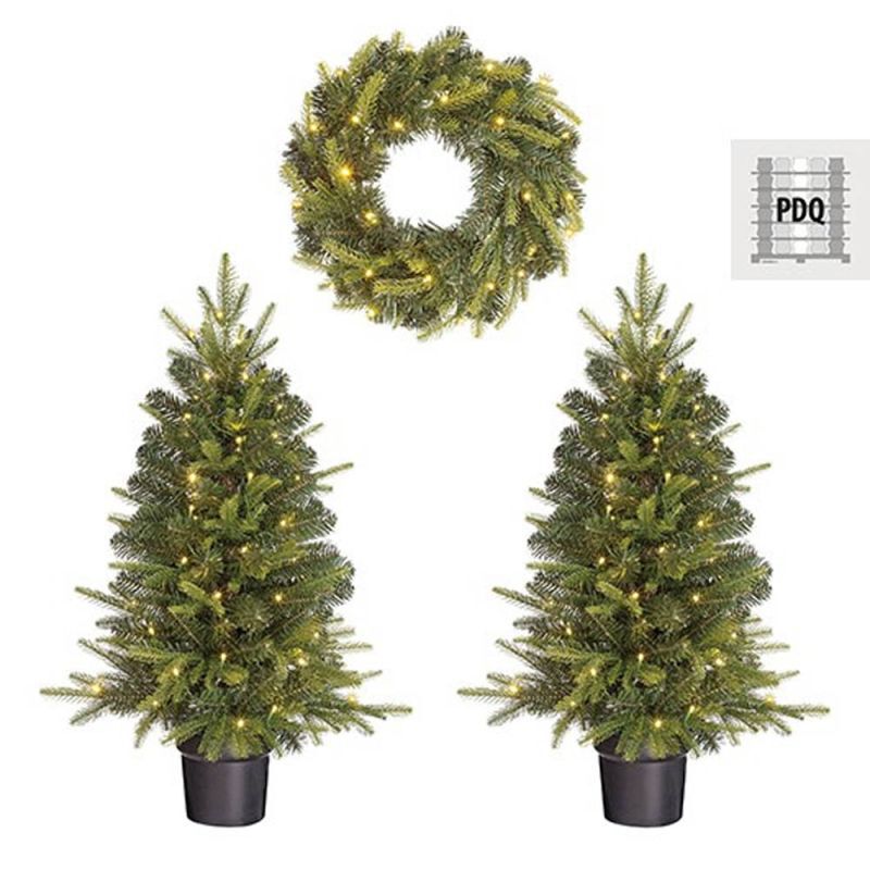 Black Box Grimshaw - Kunstkerstboom - 120 - 90 cm Black Box Grimshaw - Kunstkerstboom - 120 - 90 cm