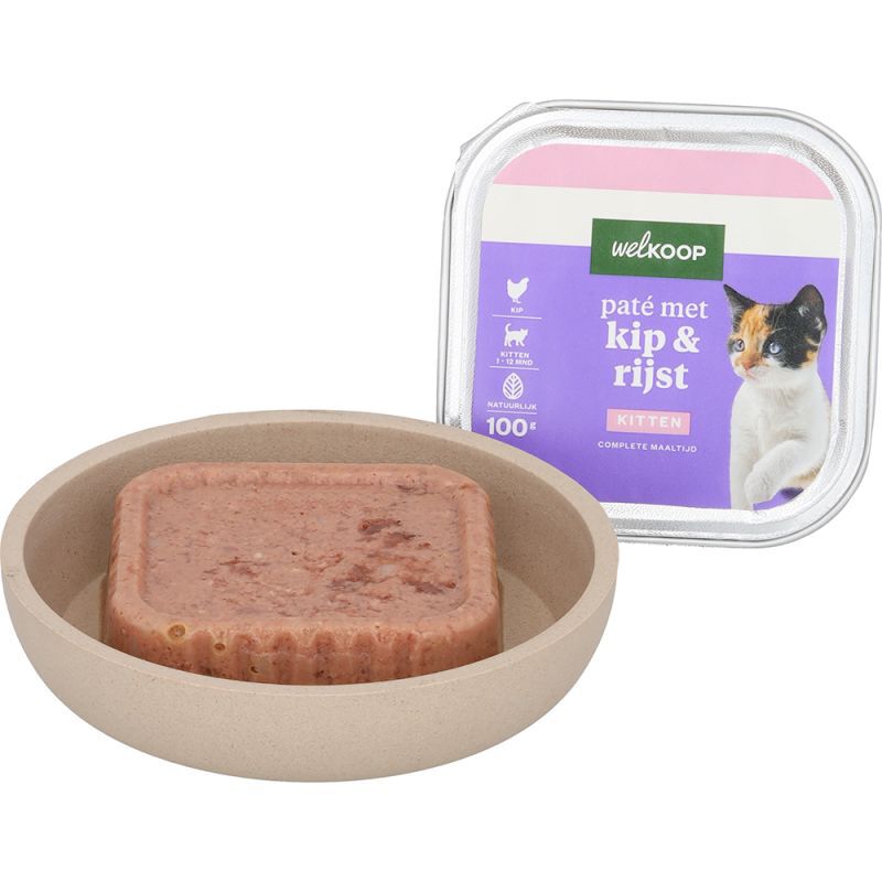 Welkoop Pate - Kittenvoer - 100 - kip