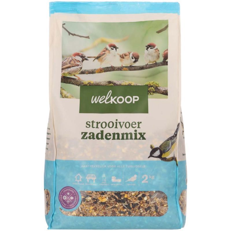 Welkoop - Strooivoer met Zaden - Tuinvogelvoer - 2 - Zadenmix Welkoop - Strooivoer met Zaden - Tuinvogelvoer - 2 - Zadenmix