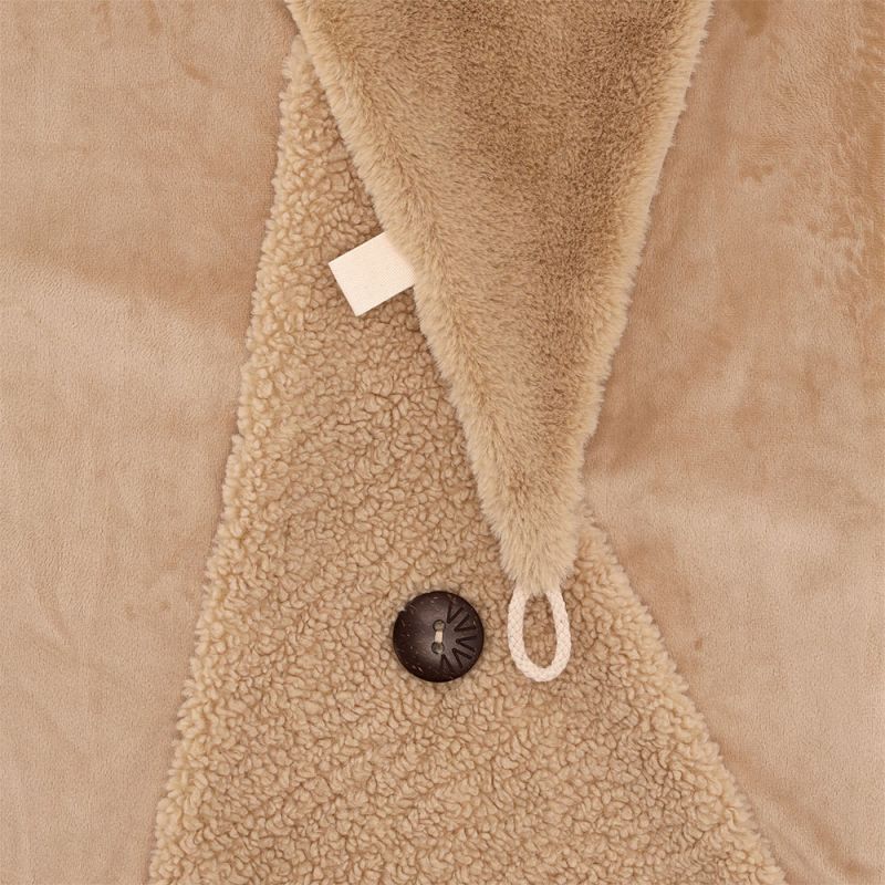 Veleste Furry - Sjaal - Geel