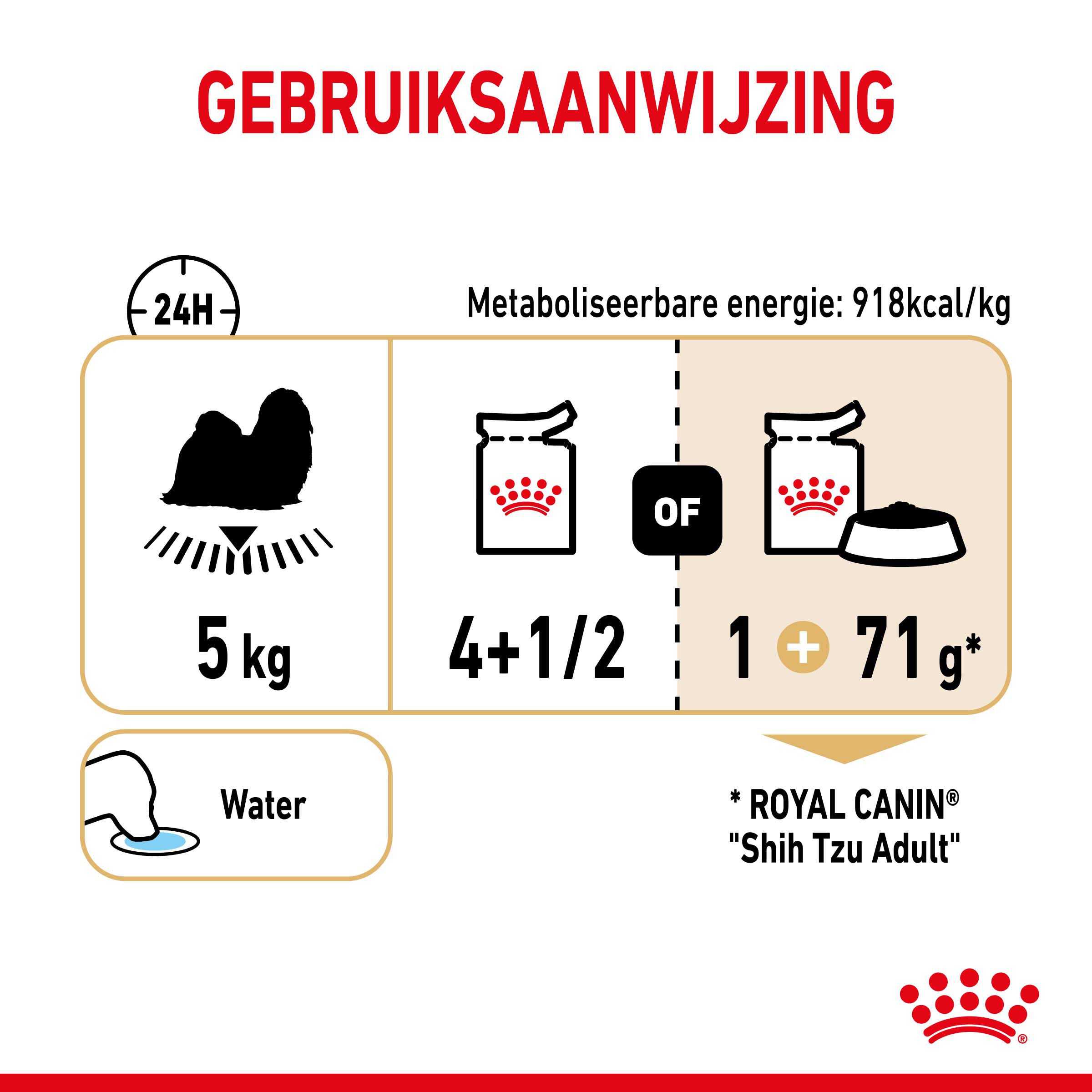 ROYAL CANIN® Adult Shih Tzu  Natvoer 12x85gr - Hondenvoer - 1020 - gevogelte