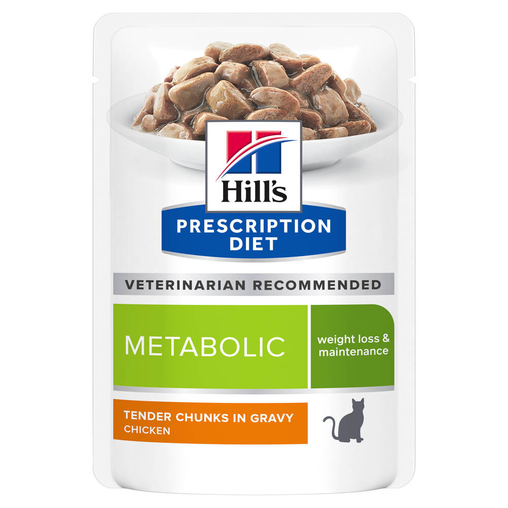 Hill's Prescription Diet Metabolic - Kattenvoer - Kip - 1,02 kg