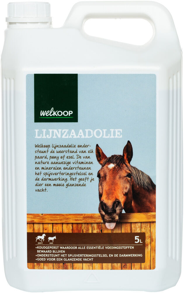 Welkoop Lijnzaadolie - Supplement - 5.00 - Can