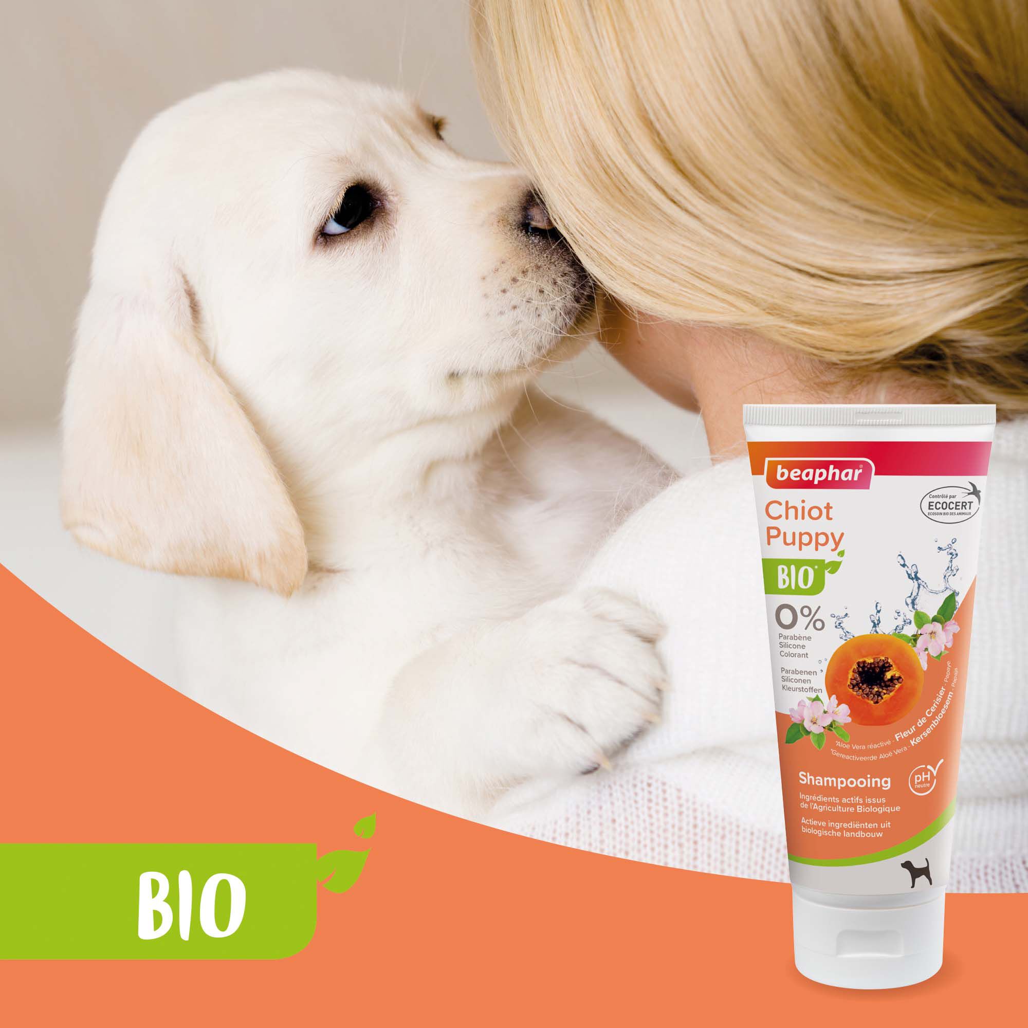 Beaphar  Bio Shampoo Pup - 200 - 17x6.8x3.5 cm