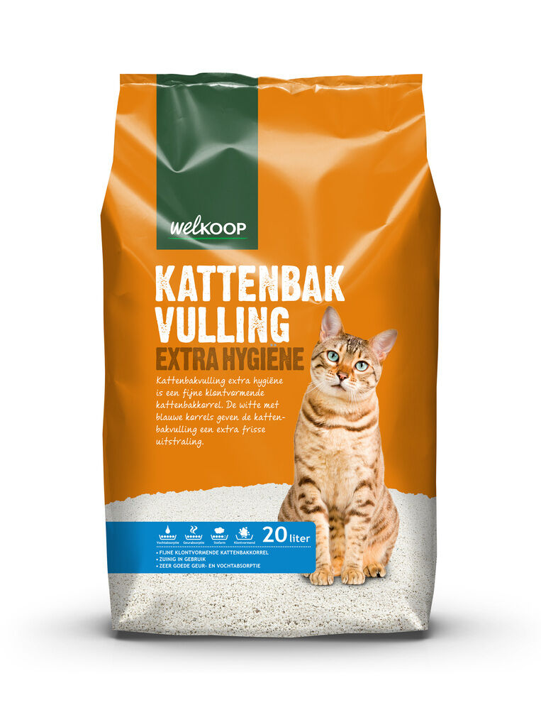 Welkoop Extra Hygiëne - Kattenbakvulling Welkoop Extra Hygiëne - Kattenbakvulling