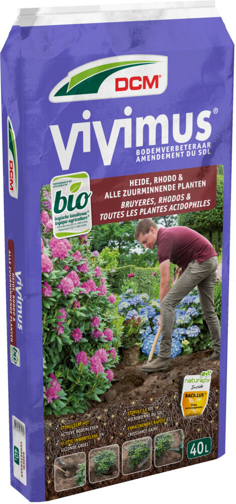 DCM Vivimus Heide Rhodo - Bodemverbeteraar - 40 L