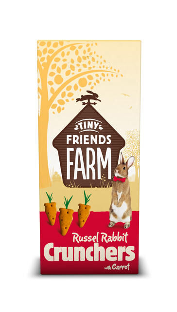 Tiny Friends Farm Russel Rabbit  Crunchers - Konijnensnack Tiny Friends Farm Russel Rabbit  Crunchers - Konijnensnack
