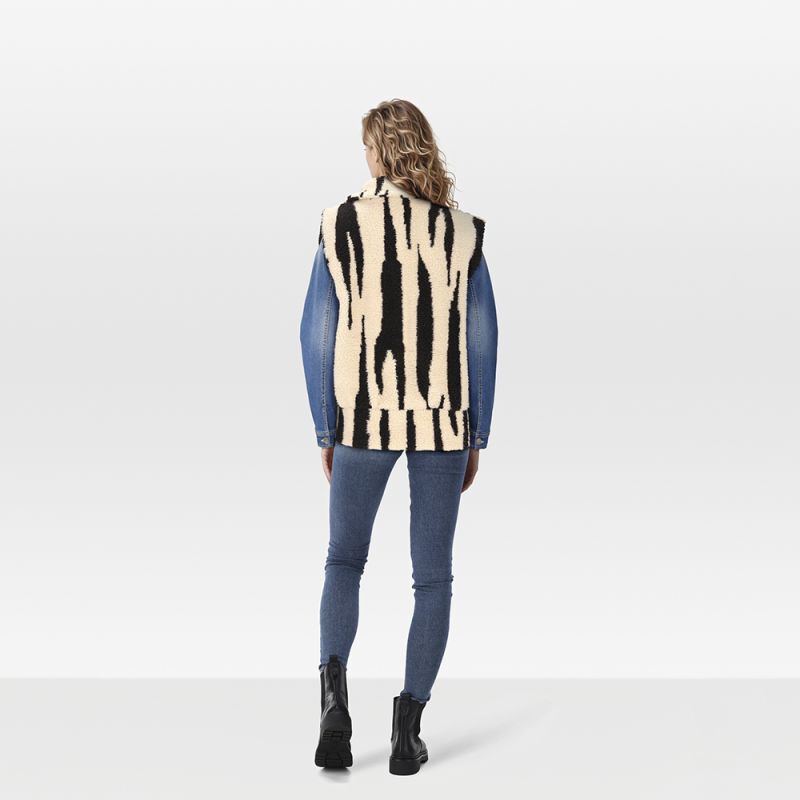 Veleste Jacky - Gilet - 36 - Zwart