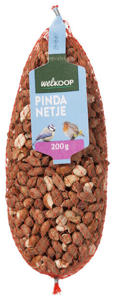 Welkoop Pindanetje - Tuinvogelvoer - 5.00 cm - 200.00 - 14.00 cm - Pinda - 7.70 cm