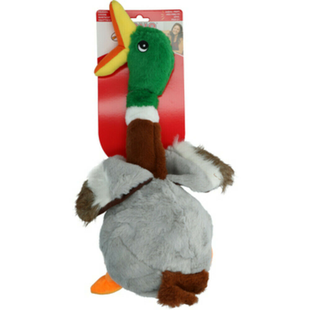 Kong Shakers Honkers Eend - Pluche Knuffel - Hondenspeelgoed - Multi color - 25x42.5x22 cm - L Kong Shakers Honkers Eend - Pluche Knuffel - Hondenspeelgoed - Multi color - 25x42.5x22 cm - L