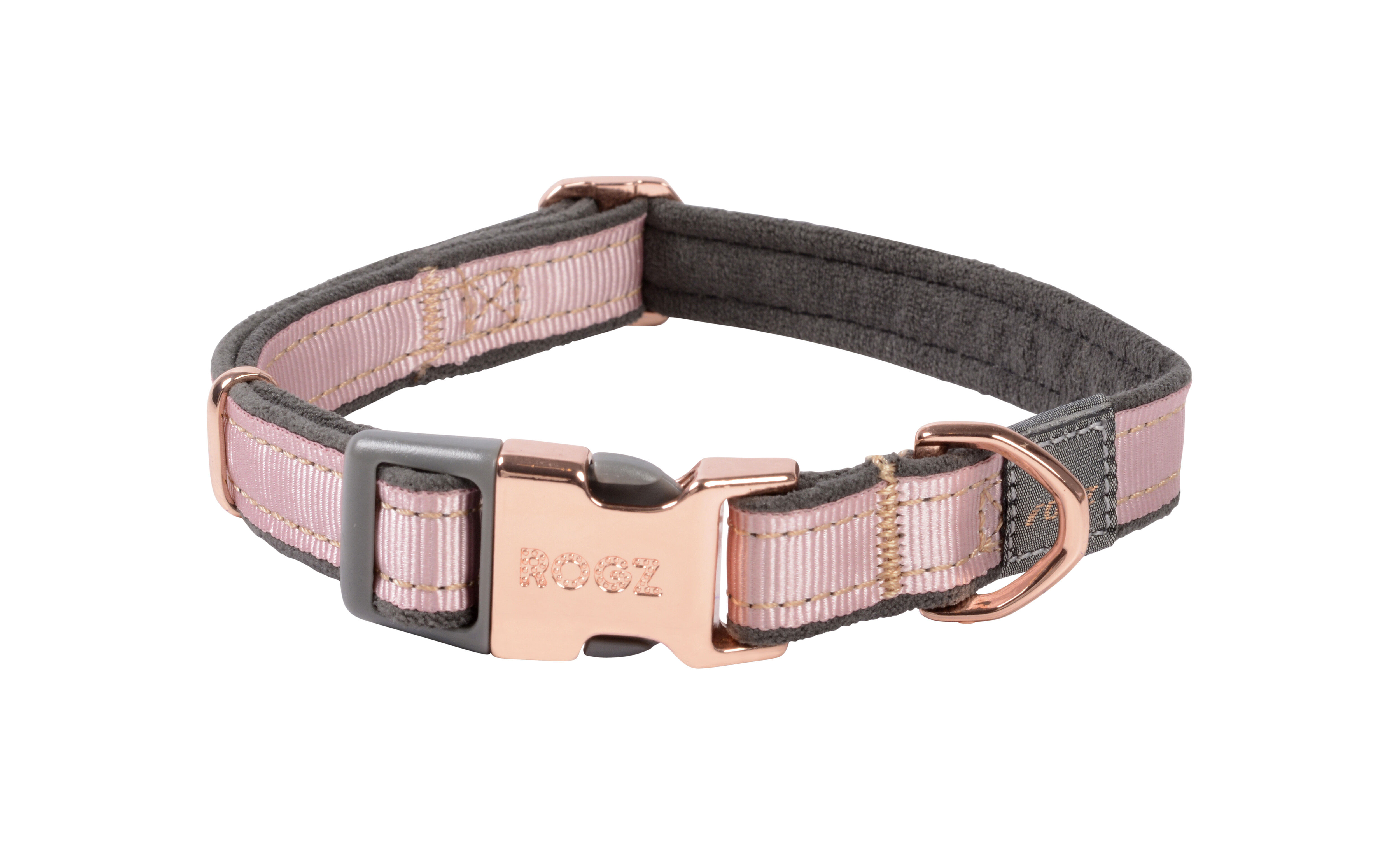 Rogz Beltz Urban - Halsband Hond - 25.00 cm - Roze - 4.50 cm - M - 2.00 cm Rogz Beltz Urban - Halsband Hond - 25.00 cm - Roze - 4.50 cm - M - 2.00 cm