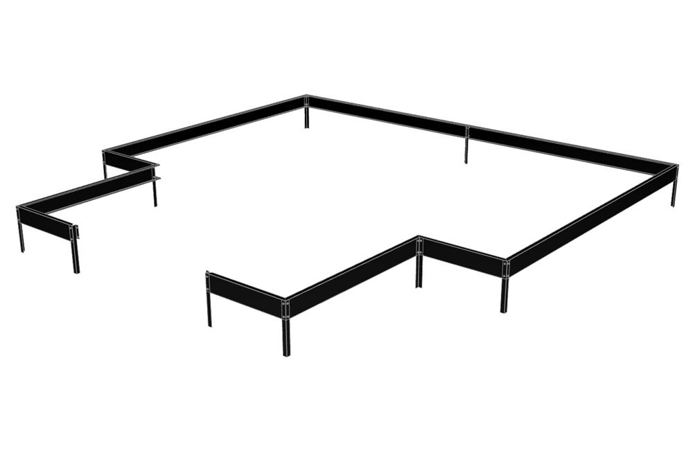 HALLS Garden Room 12,9 - Fundering