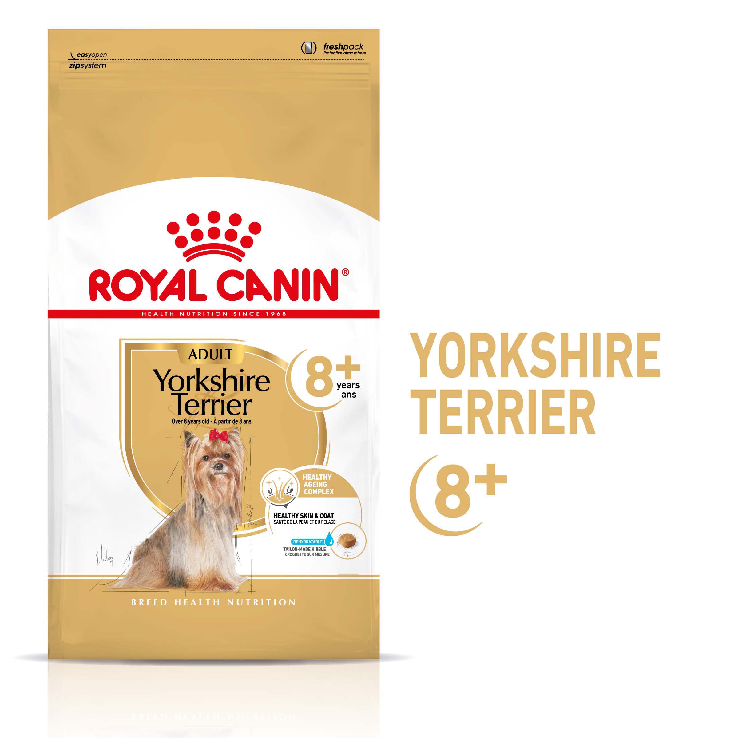 ROYAL CANIN® Adult 8+ Yorkshire Terriër  - Hondenvoer - 1.5 - gevogelte