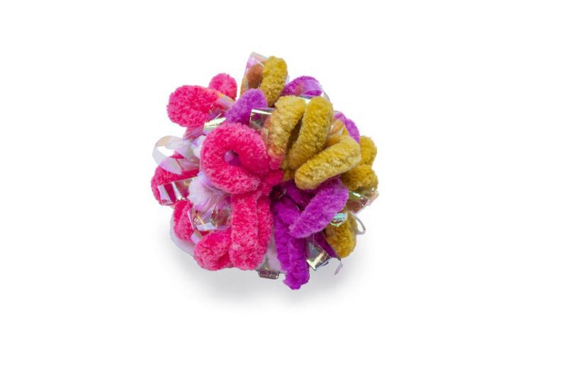 Beeztees Balletje Shirley - Kattenspeeltje - Multi