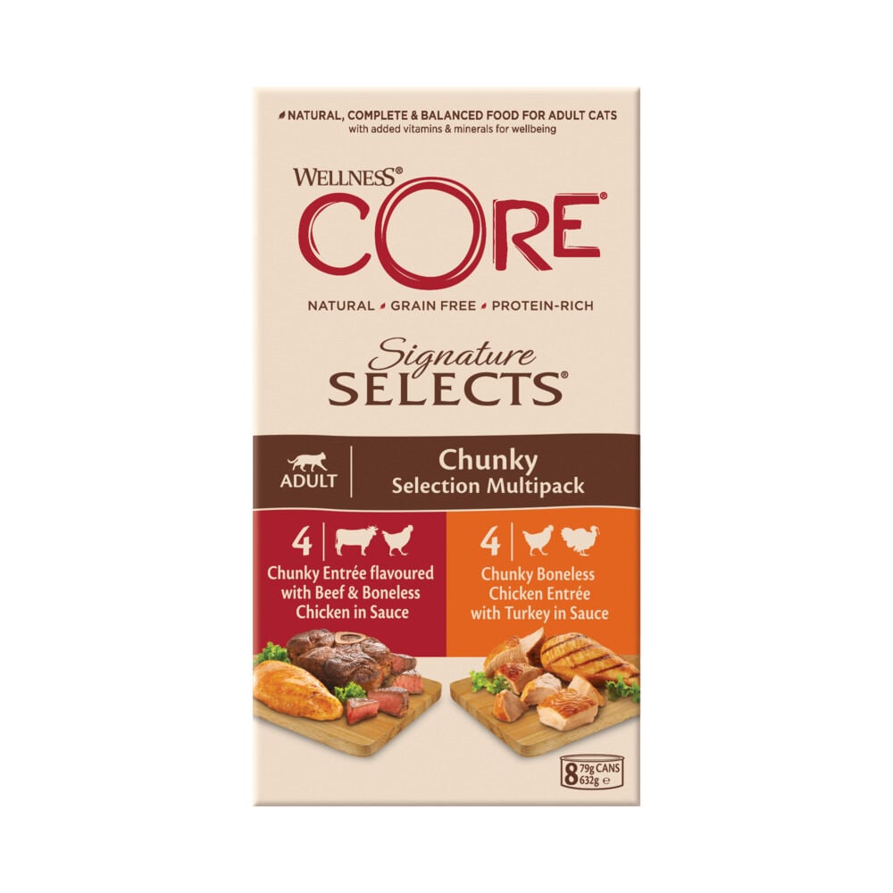 Wellness Core Signature Selects - Kattenvoer - 8x85 gram