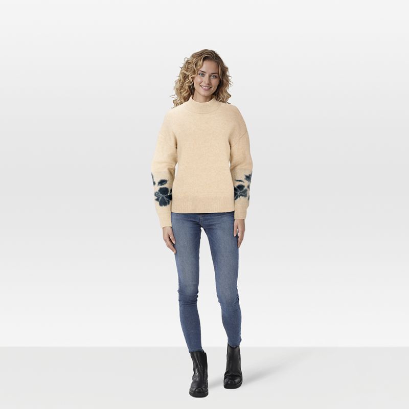 Veleste Fasa - Trui - 36 - Geel