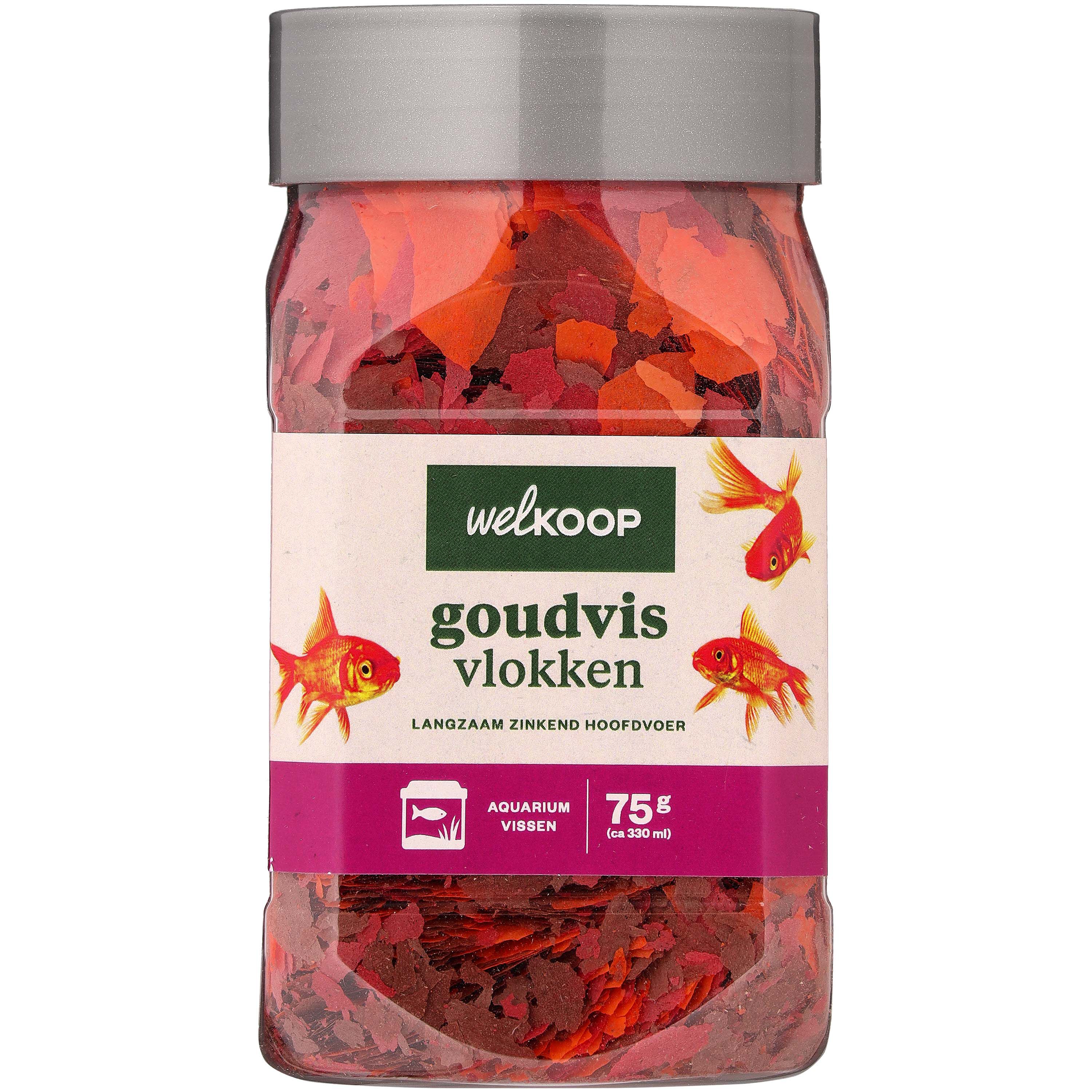 Welkoop Goudvisvlokken - Aquariumvissenvoer - 330 Welkoop Goudvisvlokken - Aquariumvissenvoer - 330