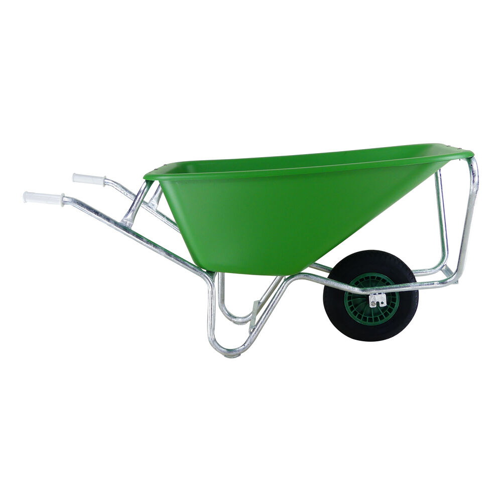 Altrad Fort F&S 165 Farm & Stable - Kruiwagen - 165 liter - Groen - 20 cm