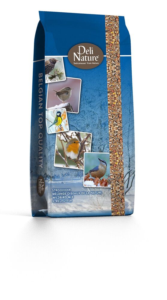 Deli Nature strooivoer year mix - Tuinvogelvoer Deli Nature strooivoer year mix - Tuinvogelvoer