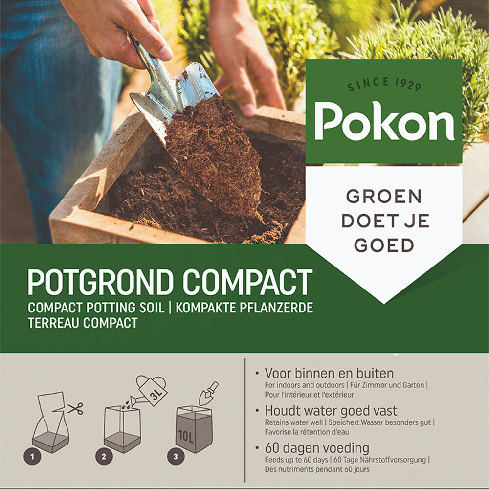 Pokon Kokos compact - Potgrond - 10