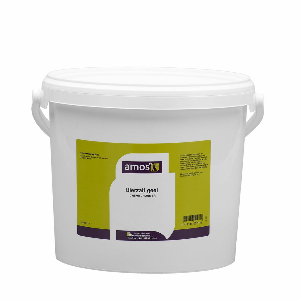 Amos Uierzalf geel - Uierverzorging - 28.00 cm - 5.00 - 21.50 cm - 21.50 cm