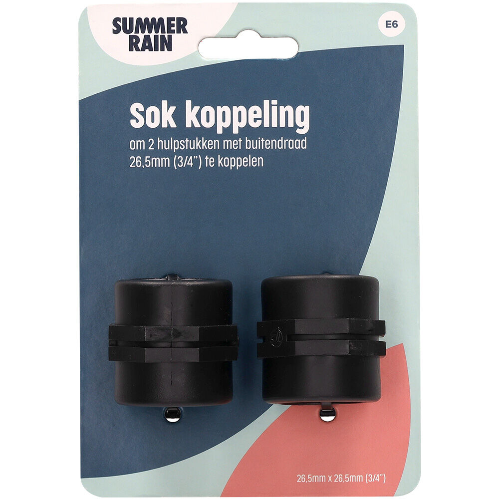 SummerRain - Sok koppeling - 2 stuks SummerRain - Sok koppeling - 2 stuks