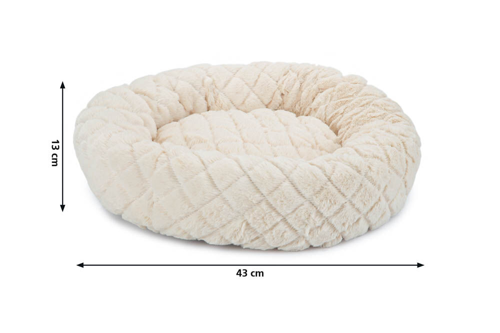 Beeztees Levisa - Ligmand - 10.00 cm - Beige - 43.00 cm - 10.00 cm