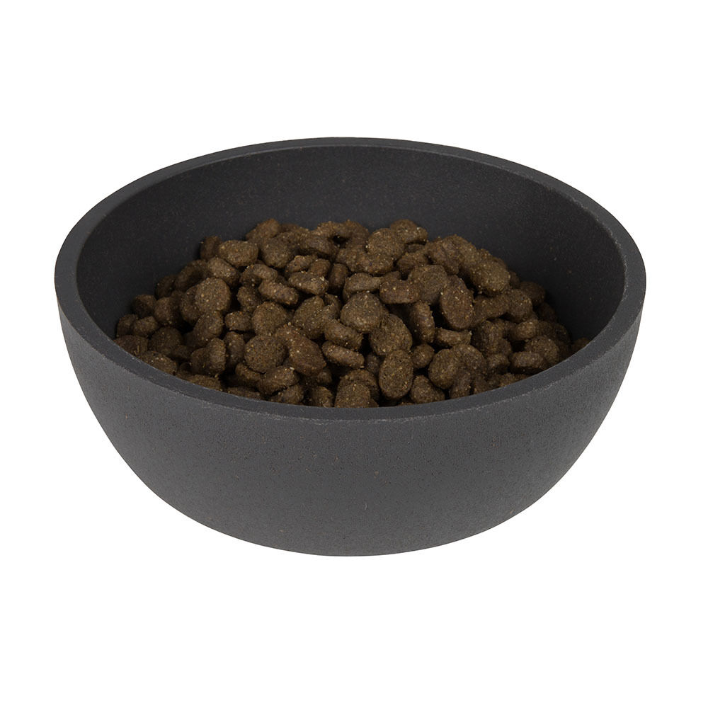 District 70 Bamboo - Voerbak - Donkergrijs - 14 cm - Small