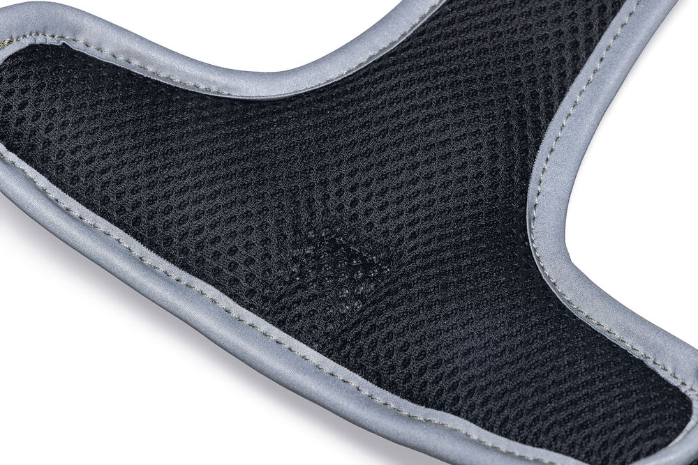 Beeztees Parinca Y - Veiligheidstuigje Hond - zwart - 38 tot 51 cm