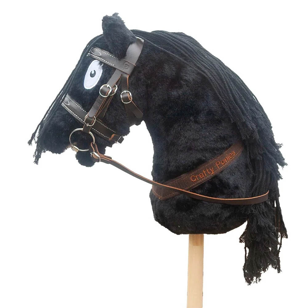 Crafty Ponies Hobby Horse - Stokpaard - Zwart Crafty Ponies Hobby Horse - Stokpaard - Zwart