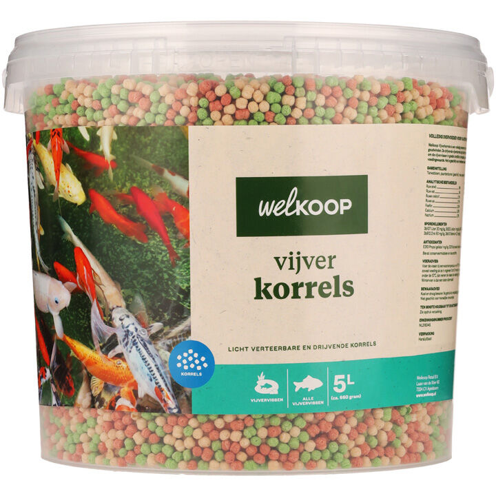 Welkoop Vijverkorrels   - Vijvervissenvoer - 5 Welkoop Vijverkorrels   - Vijvervissenvoer - 5